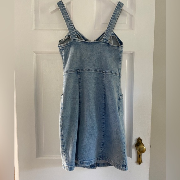 Mango Denim Button Dress - Picture 3 of 3